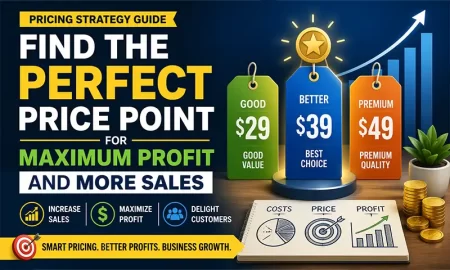 How to Find the Perfect Price Point for Maximum Profit and More Sales
