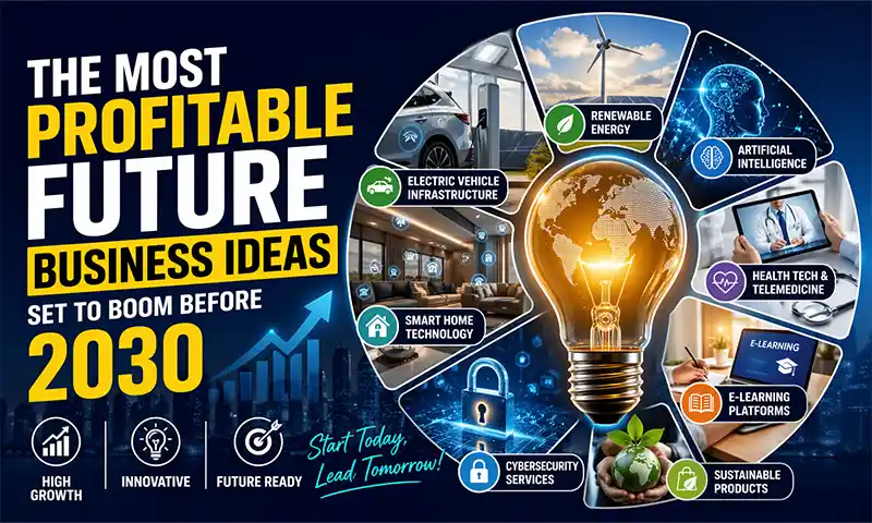 The Most Profitable Future Business Ideas Set to Boom Before 2030 Profitable Future Business Ideas