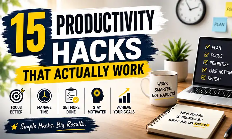 15 Productivity Hacks That Actually Work 15 Productivity Hacks That Actually Work