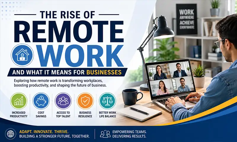 The Rise of Remote Work and What It Means for Businesses Rise of Remote Work