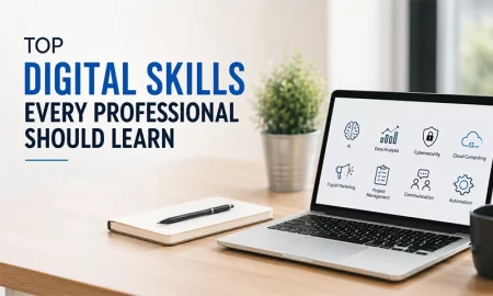 Top digital skills every professional should learn for career growth