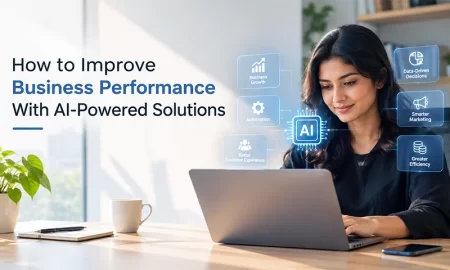AI-powered solutions helping Business Performance, efficiency, automation, and growth