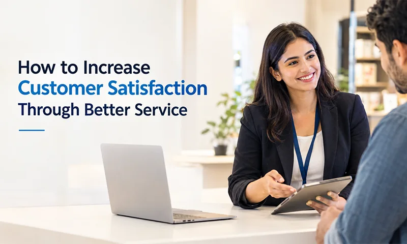 How to Increase Customer Satisfaction Through Better Service How to Increase Customer Satisfaction Through Better Service