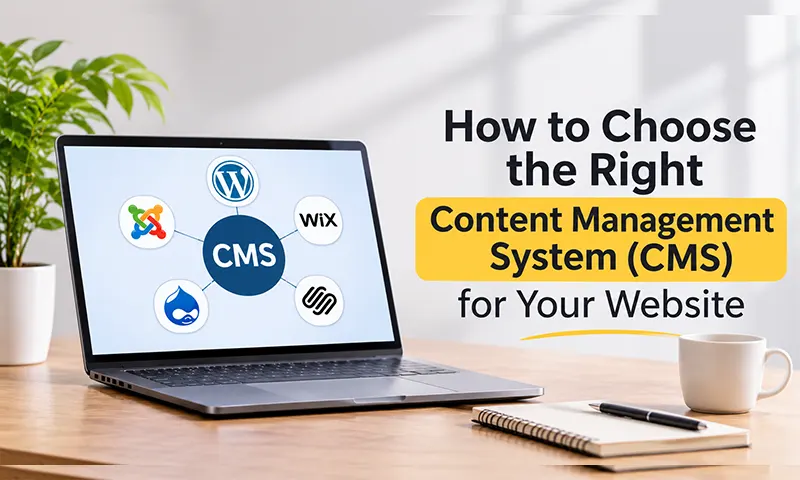 How to Choose the Right Content Management System for Your Website Choosing the right content management system for website design, content creation, and business growth.