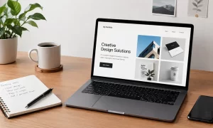How to Create a Professional Portfolio That Gets Attention Professional portfolio design showcasing creative projects, skills, and work samples to attract employers and clients