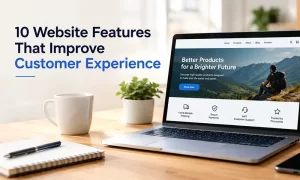 Discover 10 essential website features that improve customer experience, boost usability, build trust, and help businesses keep visitors engaged.